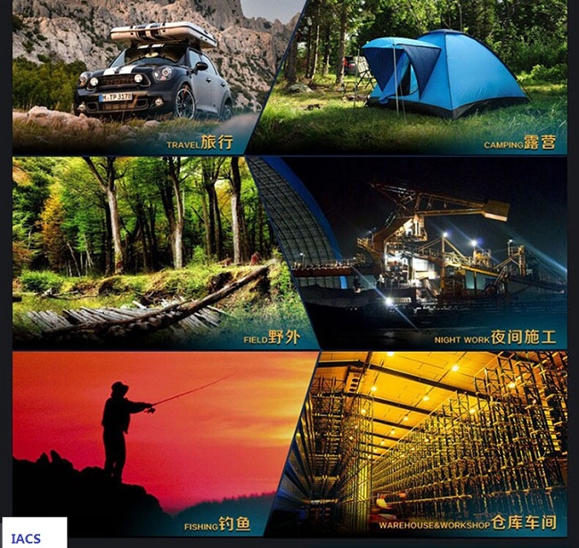 Super Bright Outdoor Portable Led Rechargeable Floodlight